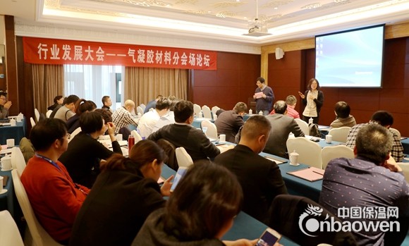 气凝胶材料分论坛——中国绝热节能材料行业发展大会召开